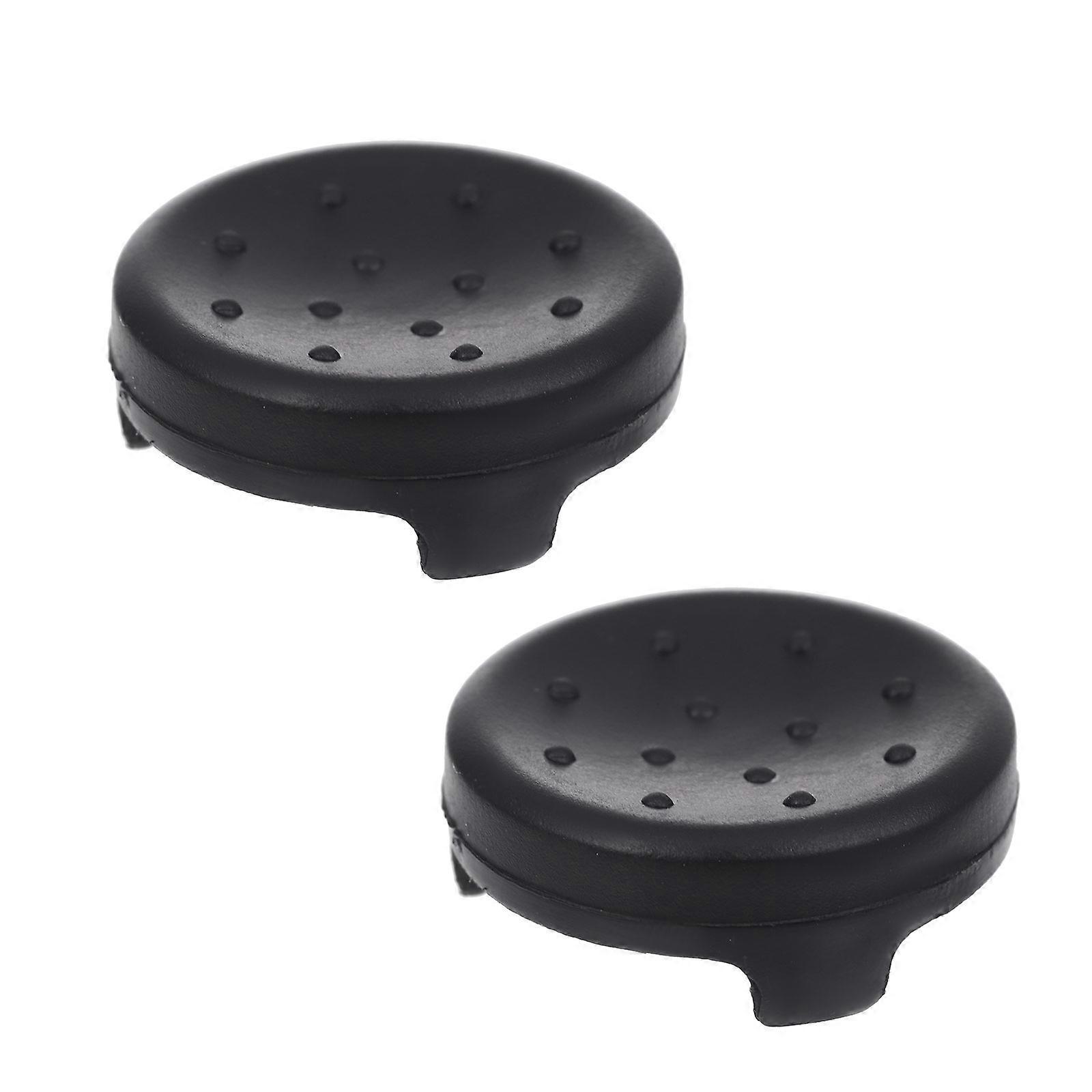 Handle Button Cap Thumb Stick Cover Joystick Thumb Grip Black Color Non-slip Grip 2Pcs
