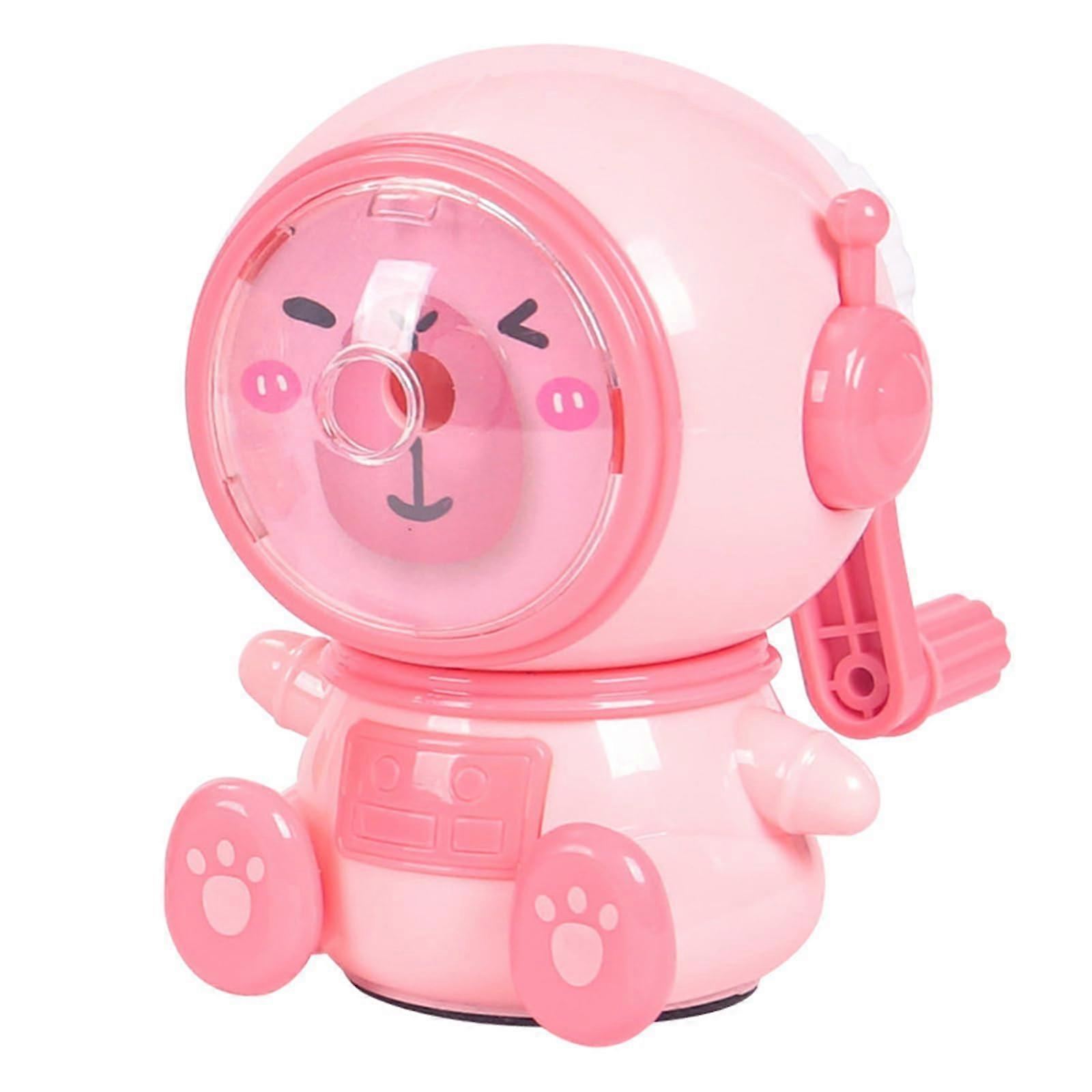 Manual Pencil Sharpener With Shavings Container, Auto-Feed, 3-Stage Adjustable, For Kids, Artists, Students, Office PK
