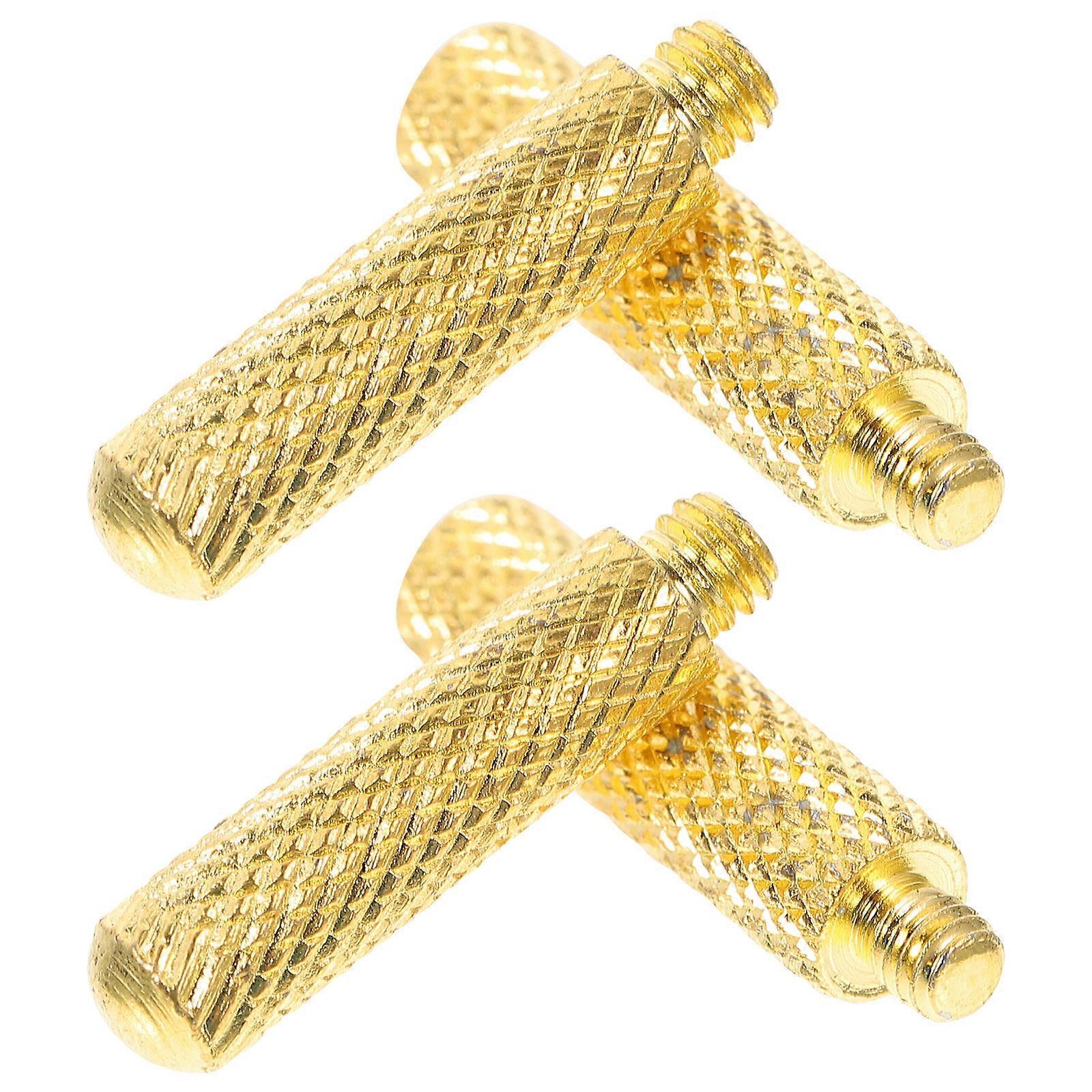 Shear Finger Inserts Pet Scissors Finger Rests Better Control Stainless Steel For Pet Owners 0.4X2.3CM 4Pcs