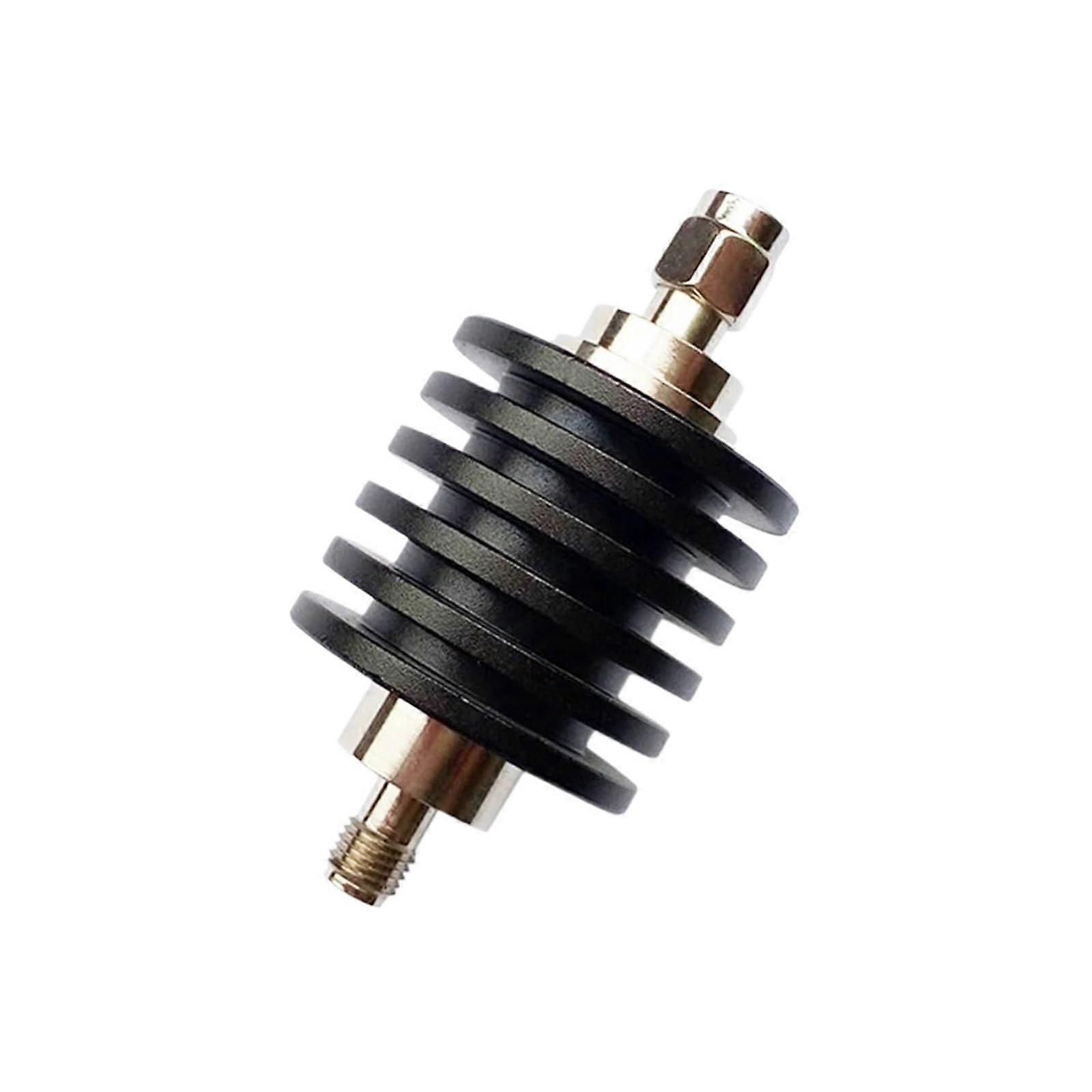 10W SMA attenuator, DC3 GHz/4 GHz, 1/2/3/5/6/10/15/20/30 dB/40 dB, SMA RF coaxial connector, plug to jack, 50 Ohm (20dB, 3GHz) 20dB 3GHz.