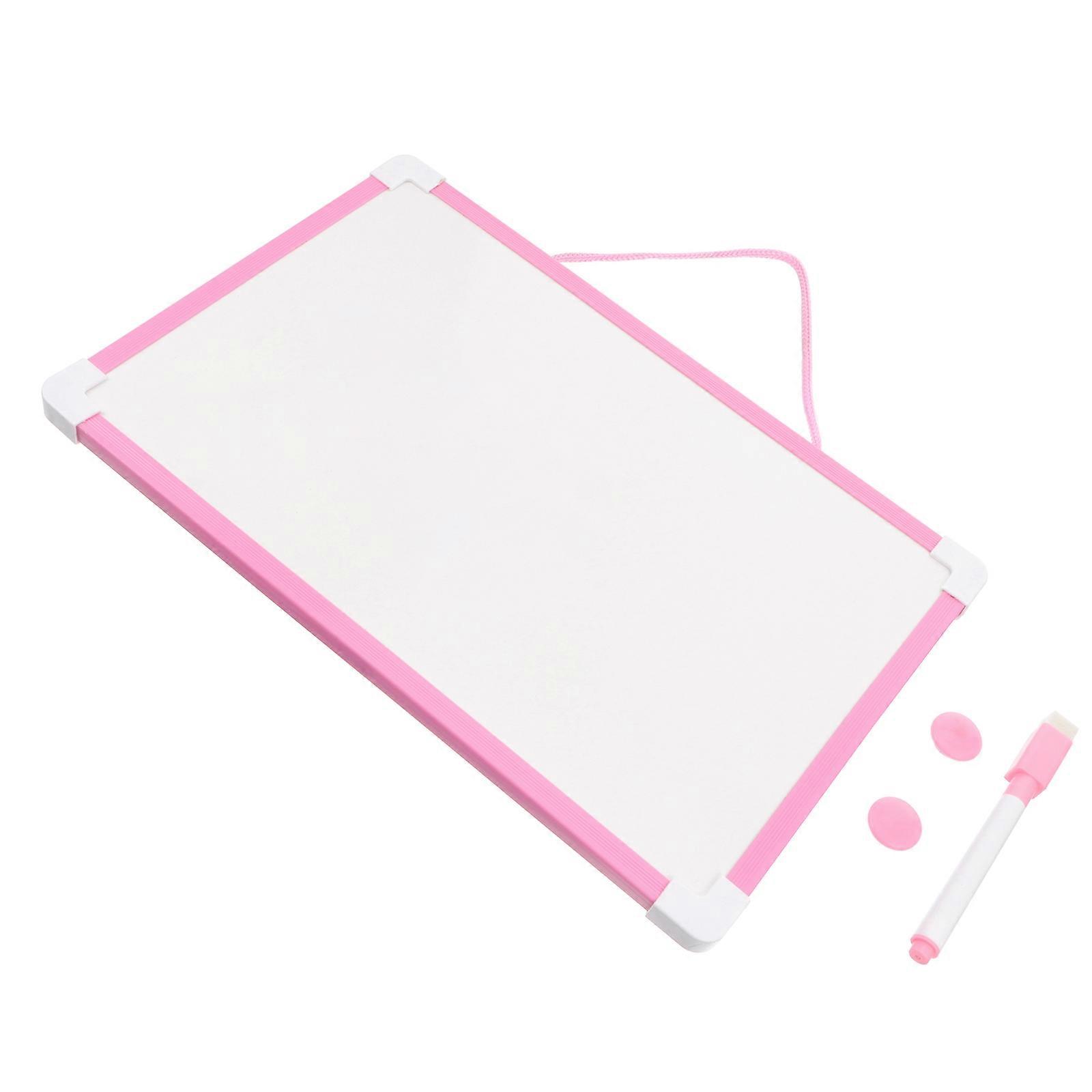 Room Whiteboard Double Sided Magnetic Whiteboard For Children Educational Activities In Galvanized Metal 1Set