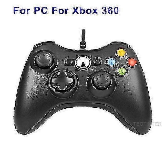 USB Wired Controller for Xbox 360/360 Slim Gamepad Joypad Joystick for Compatible Brand Console and PC Windows 7, 8, 10, 11