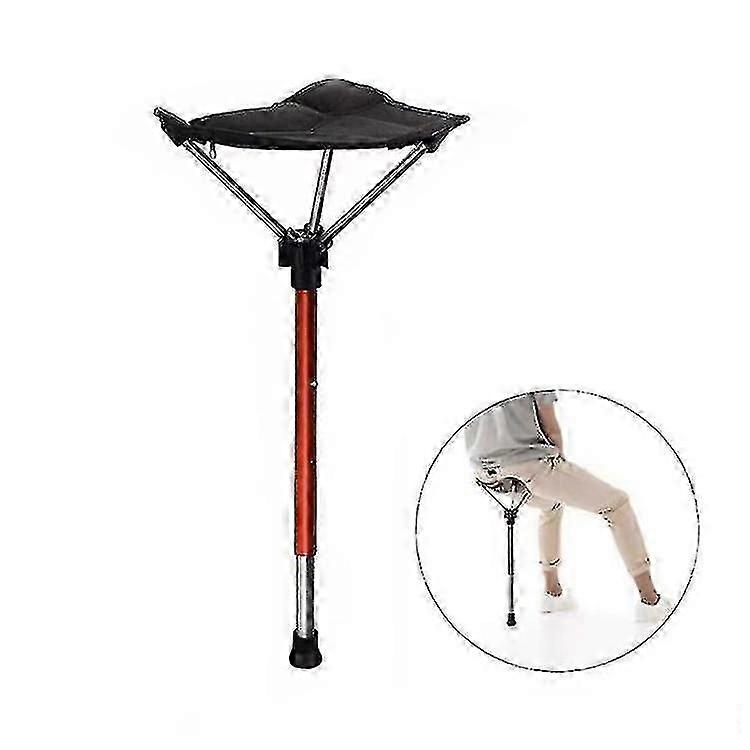 Portable Stool Height Adjustable Seat Retractable Outdoor Fishing Chair With 3 Gear