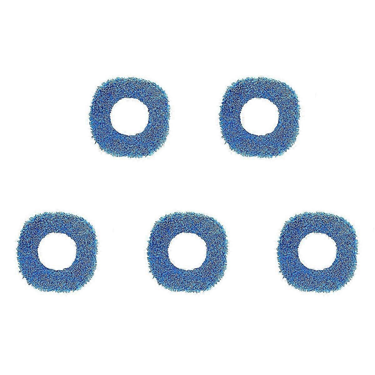 AURA Einwegmopp, waschbare Ersatz-Mikrofaserpads, Blau
