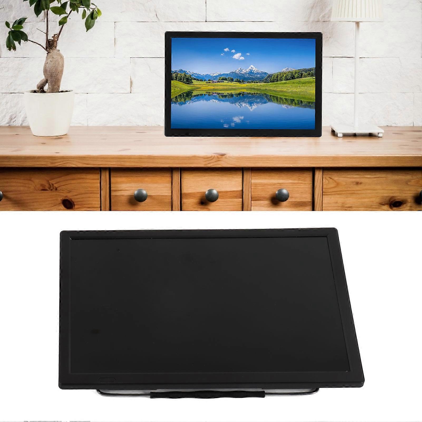 15.4 Inch Portable LED TV Rechargeable High Sensitivity Portable TV LCD Monitor with Remote Control