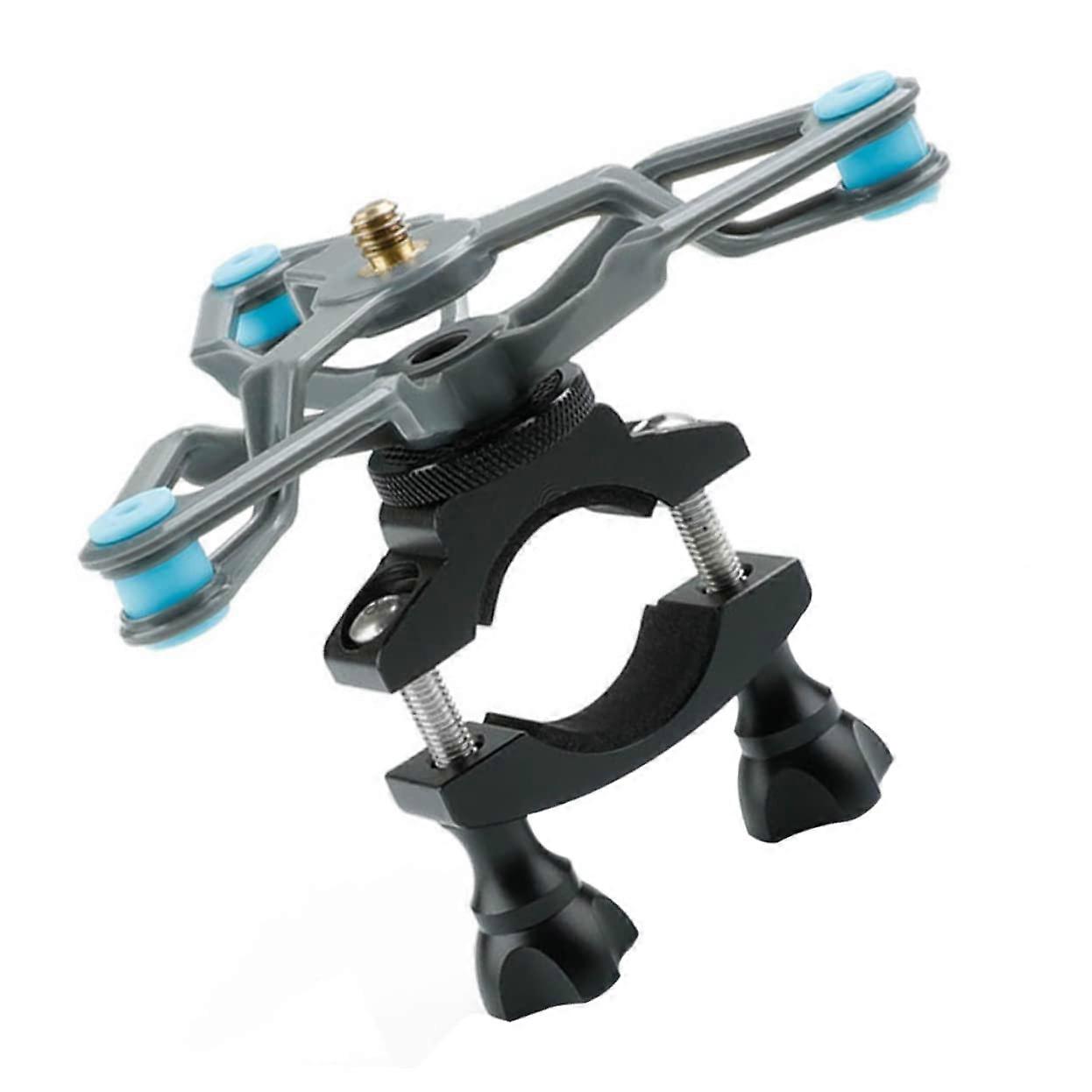 Camera Mount for Bike Front Holder, Shockproof Design, Tool-Free Easy Installation, Durable Materials, Anti-Slip Compatibility