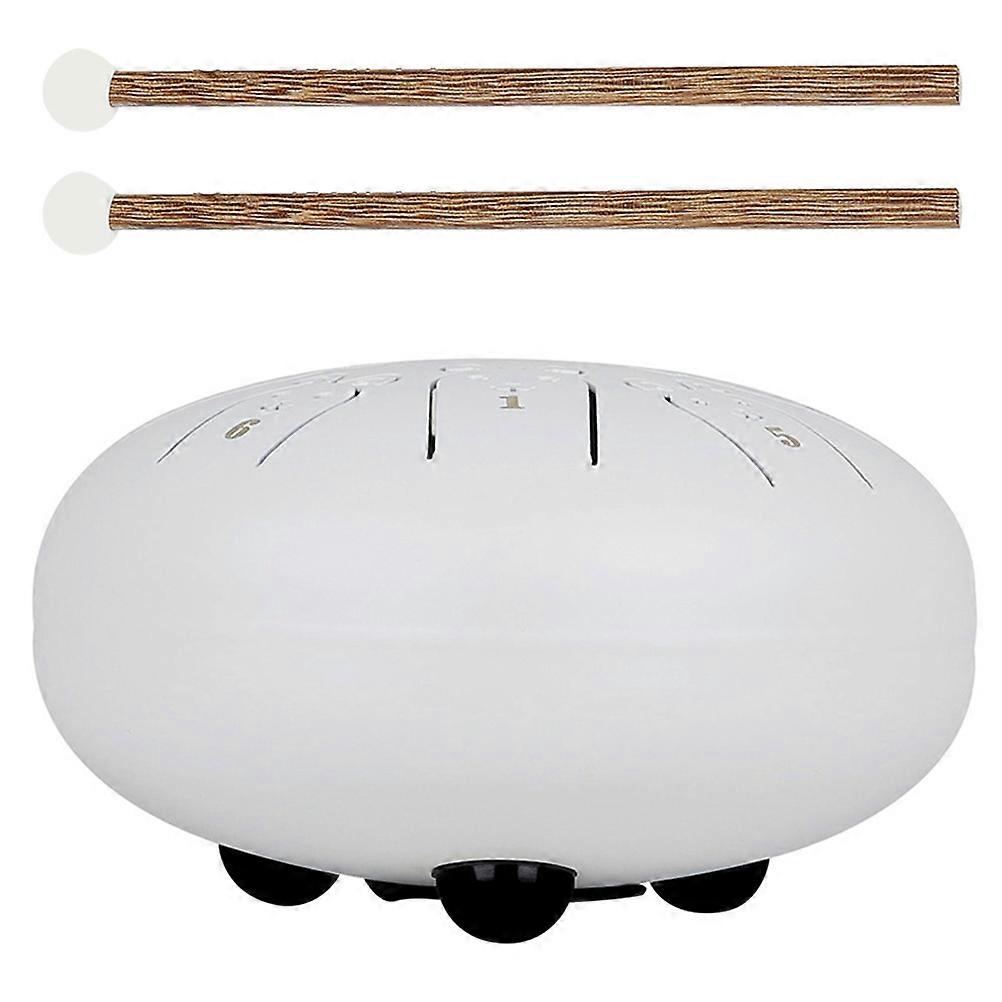Tongue Hand Drum Percussion Instruments Wood Material Music Practice Gift Giving Zodiac Rabbit 14.00X14.00X8.00CM 1Set