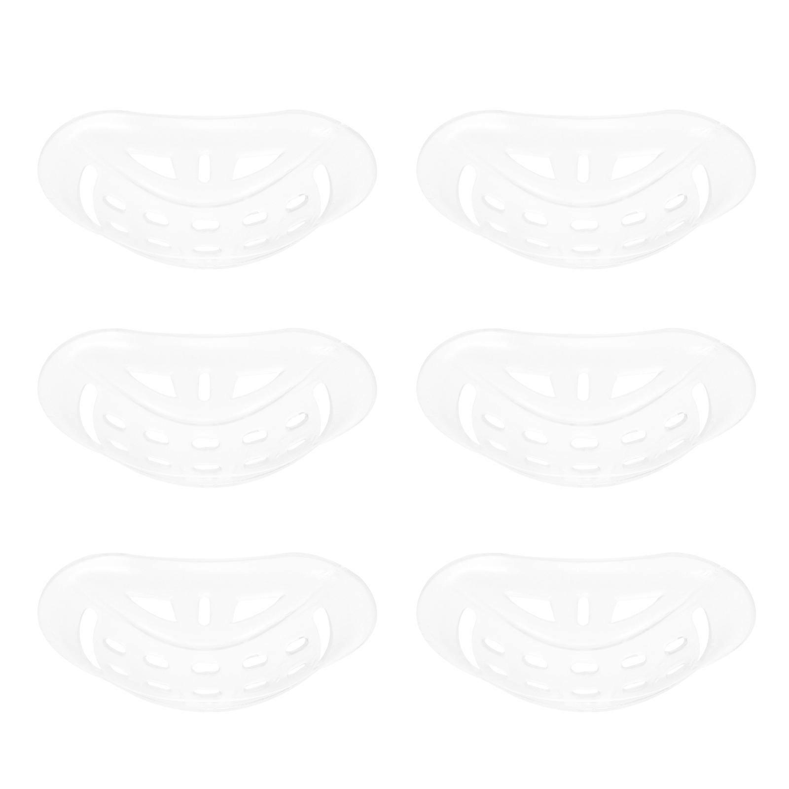 Comfortable Universal Chin Pad with Chin Cup Design for Transparent PP Material Fits All