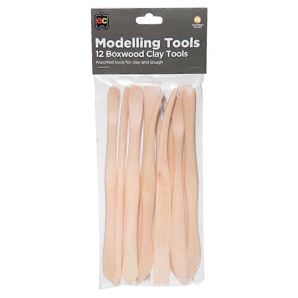 Clay Modeling Tools (Set of 12)