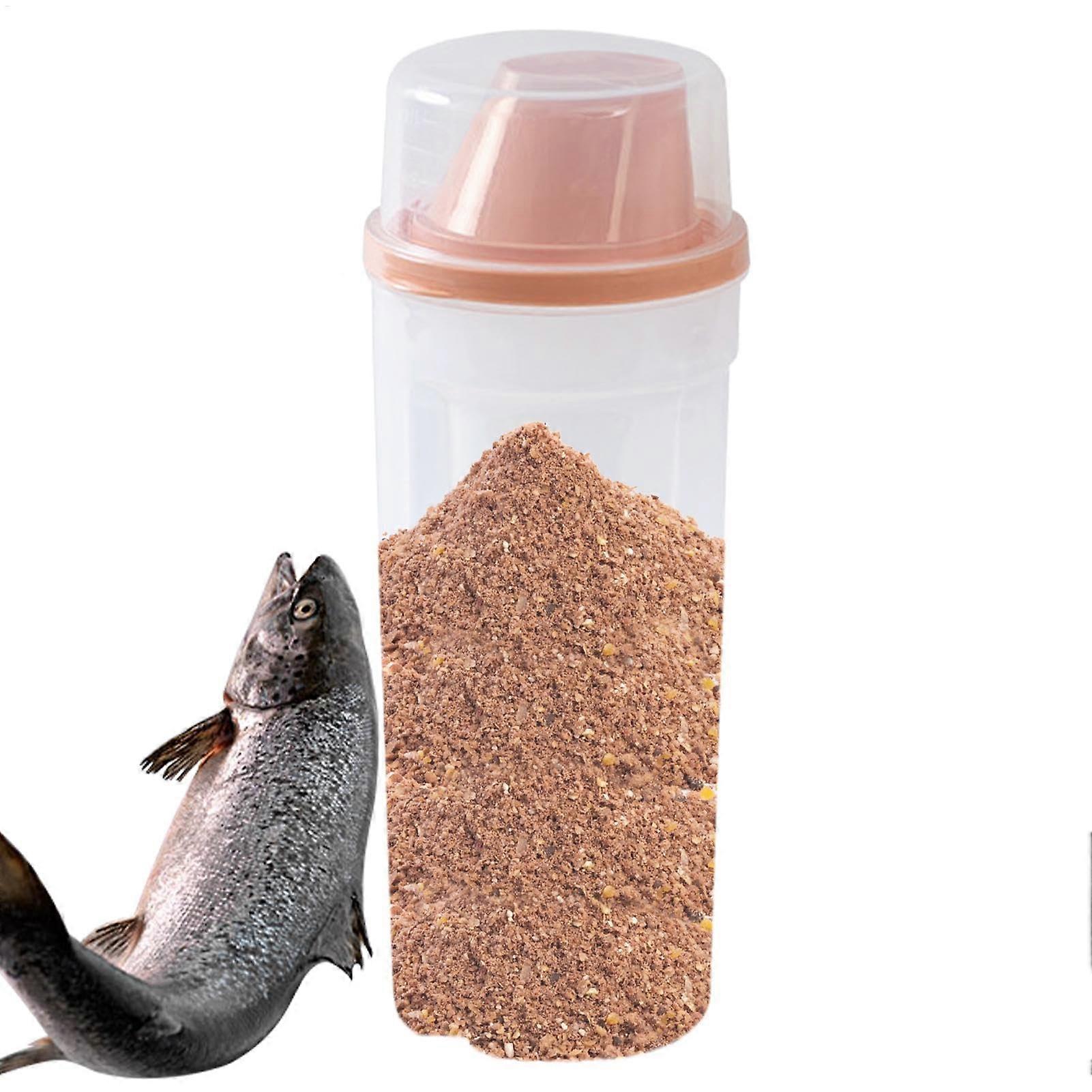 Cat Food Airtight Container, 2 x Multifunctional Kitten Food Container with GUSPOUT 1500 ml Pet Supplies Pink