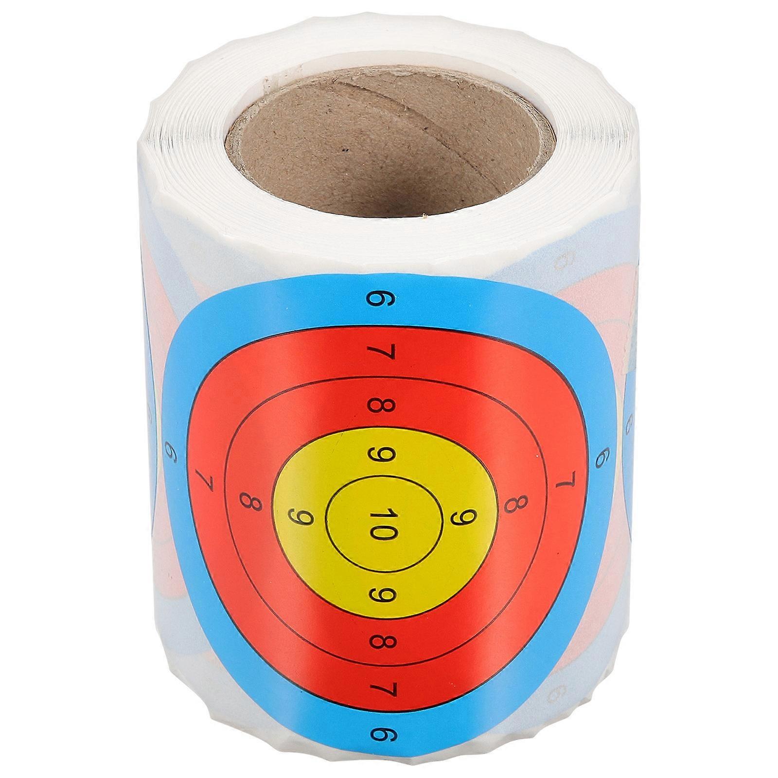 SelfAdhesive Splatter Targets for Practice Shooting with Fluorescent Effect Multi Paper Labels 100 Count