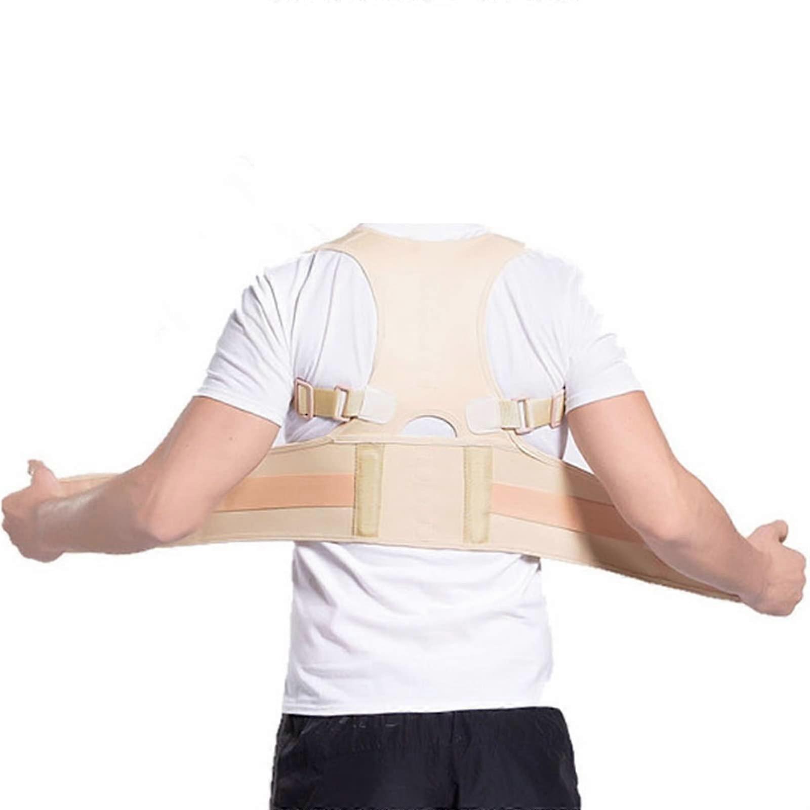 Adjustable Posture Corrector Back Brace Lumbar Support for Men and Women XL