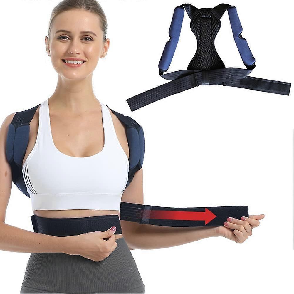 Posture Corrector, Spine Support for Upper Back, Relieve Back, Shoulder and Neck Pain XL