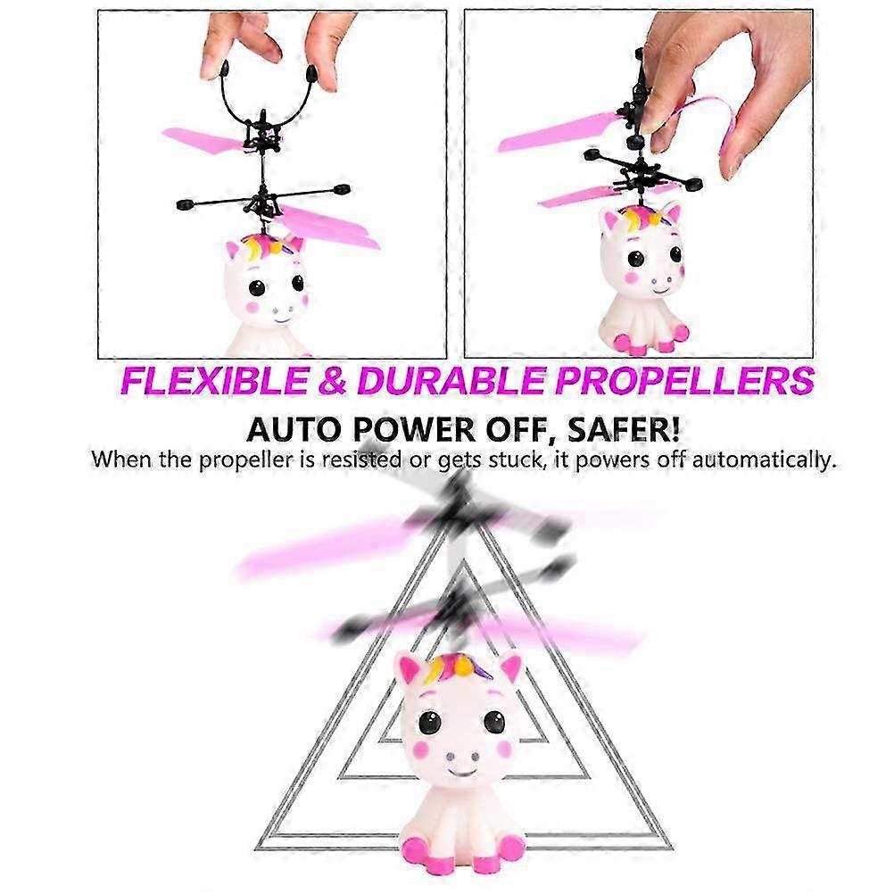 2025 Flying Toy with LED Light Hand Controlled  Helicopter Toy