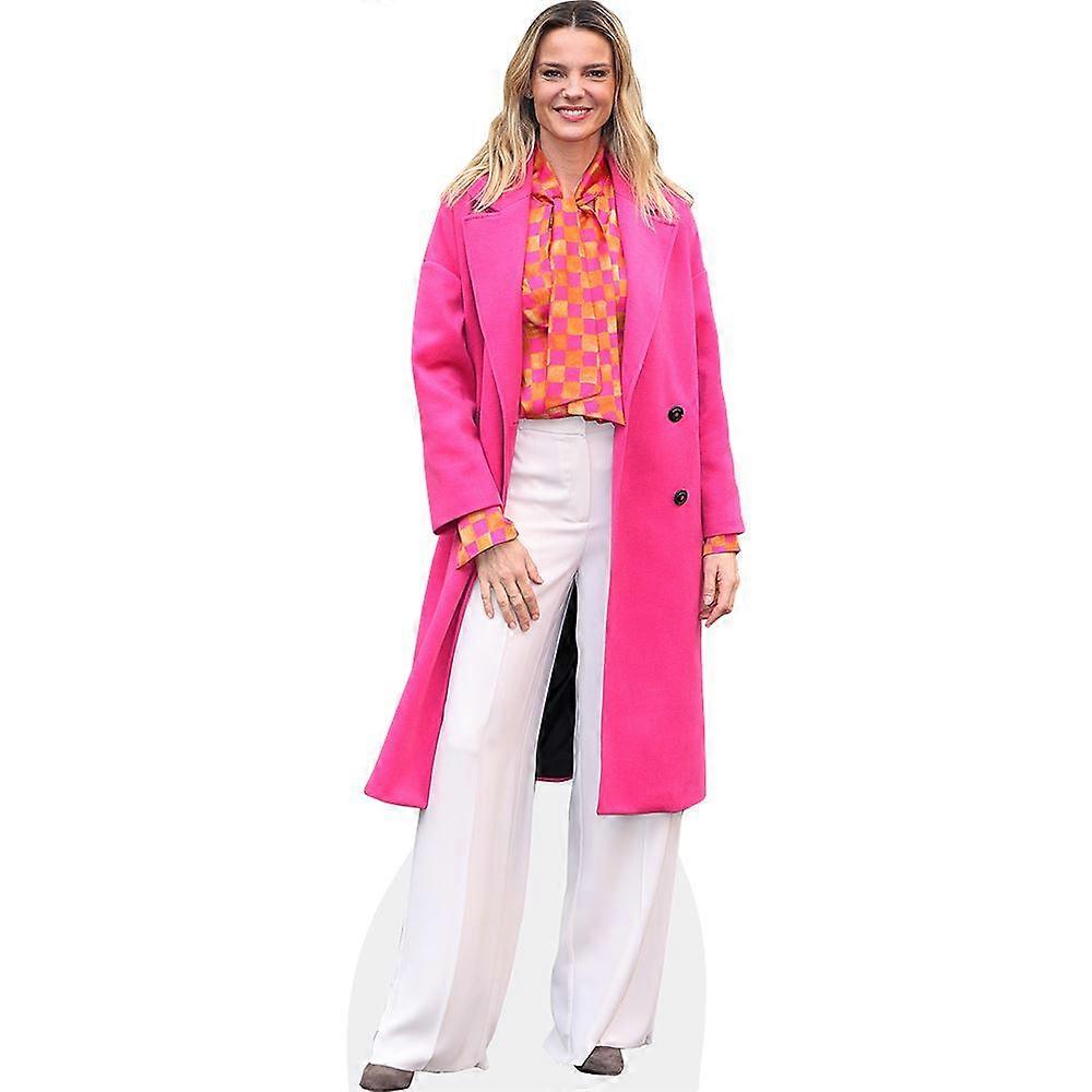 Christiane Filangieri (Coat) Cardboard Cutout (lifesize OR mini size). Standee. Stand Up.