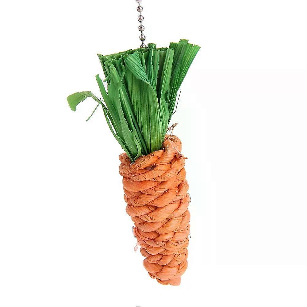 Carrot Pet Toys Interactive Tree Shelves Climbing Tower Cat Scratching Post Sisal Rope for Cat Teeth Cleaning Toy
