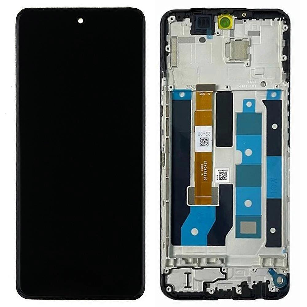 For Realme C65 5G Grade B LCD Screen and Digitizer Assembly + Frame (Without Logo)