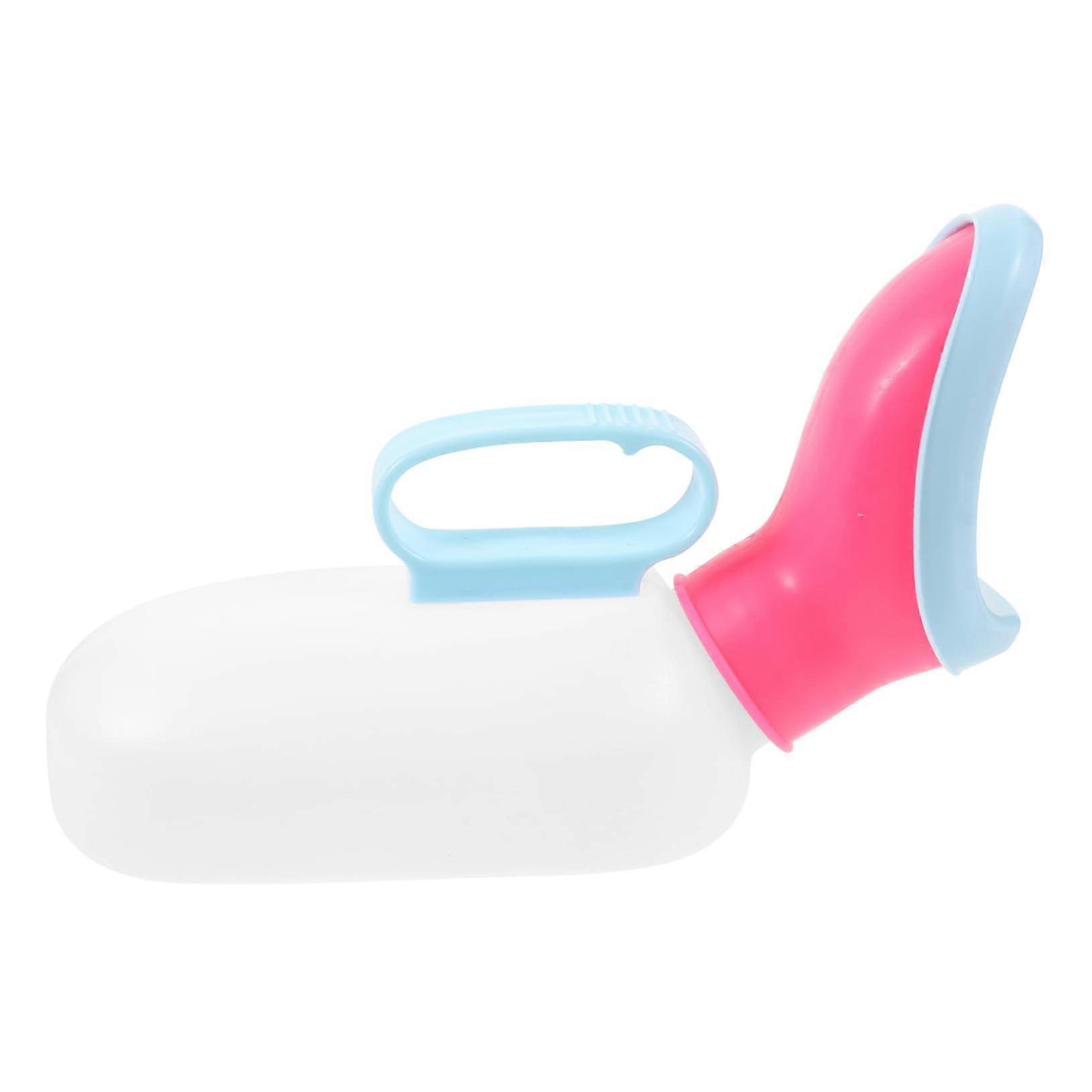 Urinal for Seniors - Reusable Female Urine Container, Thickened Plastic Design, Travel-Friendly Size, Household Use