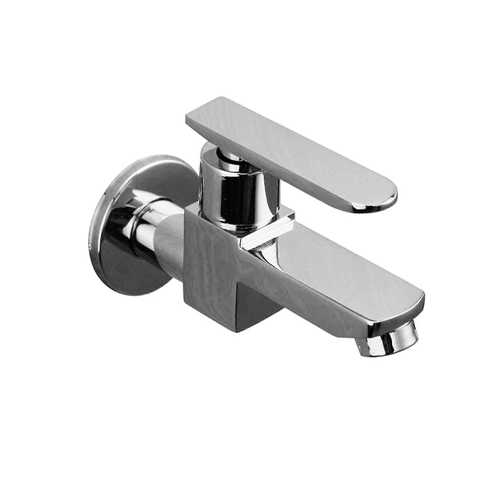 Faucets, faucets, builtin builtin Embedded faucet sink faucet single faucet, wall mounted kitchen faucet (Color: Black)