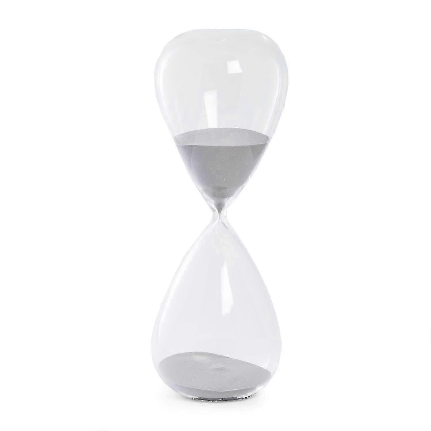 Bey Berk 90-Minute Gray Sand Crystal Timer with Free-Standing Base
