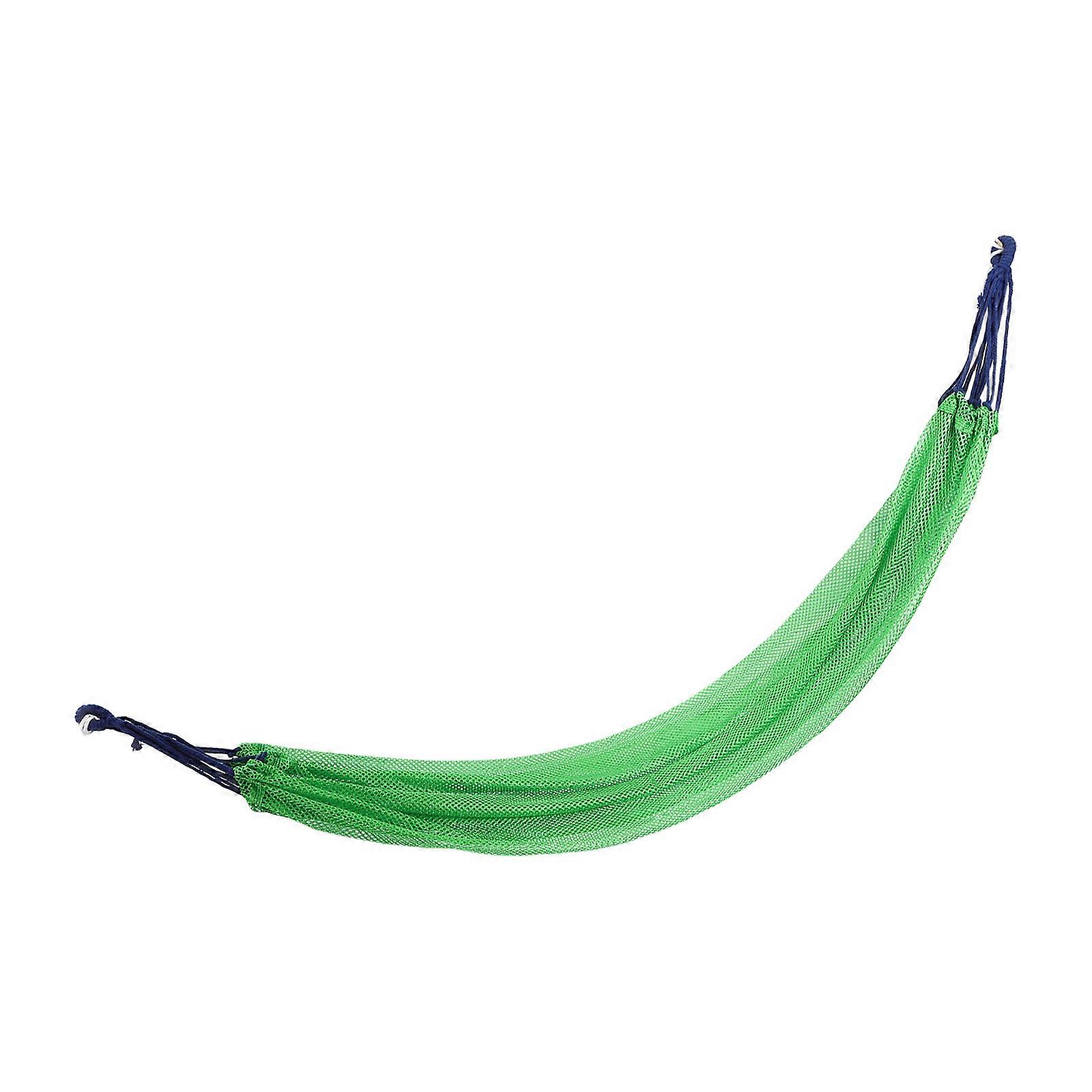 Camping Style Portable Hammock Mesh Design For Adults 190X130CM Green Suitable For Travel And Outdoor Activities 1 Set