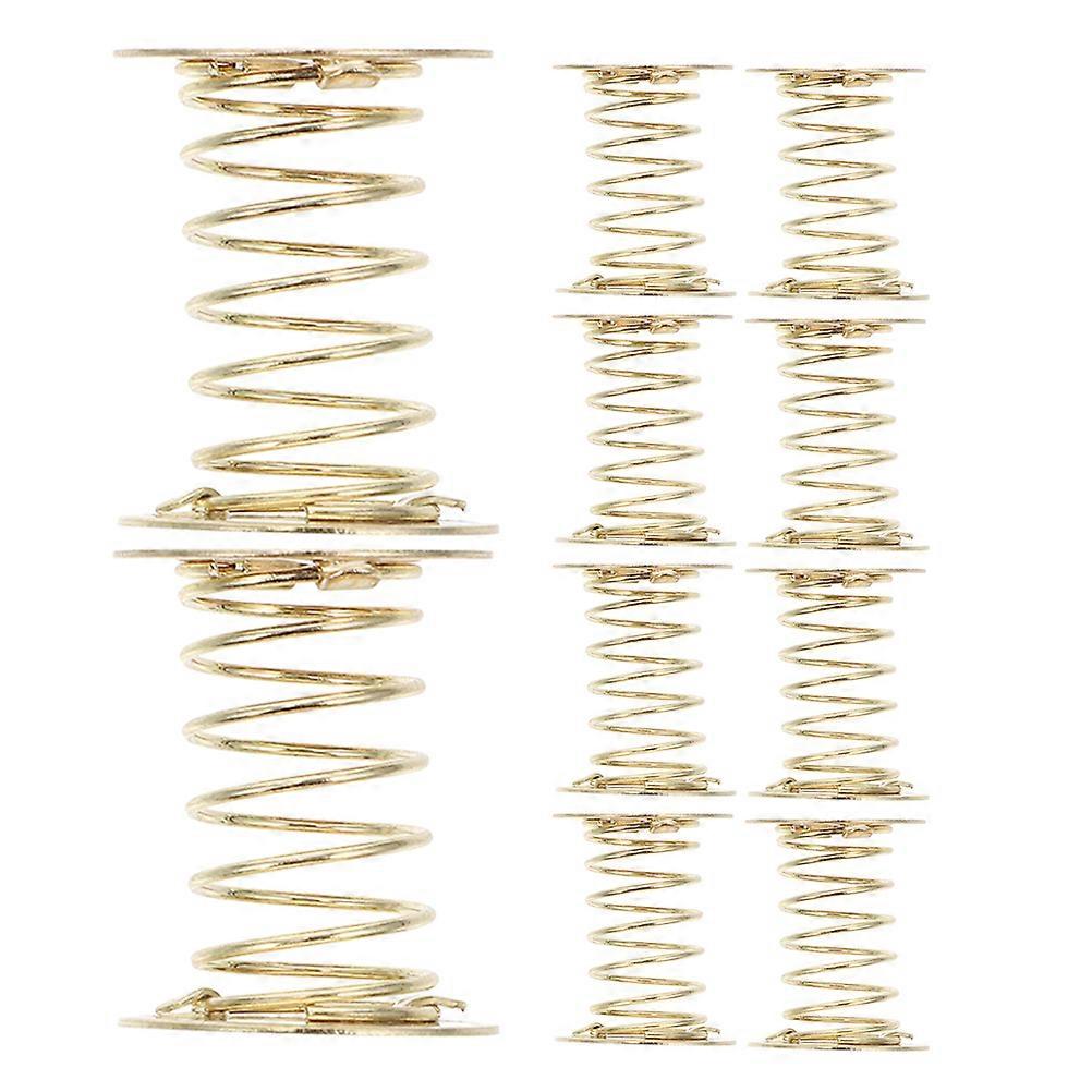 Dashboard Dancing Toy Base 10Pcs Spring Shape Figures Accommodation Decorative Accessory For DIY Projects 45mm High Metal