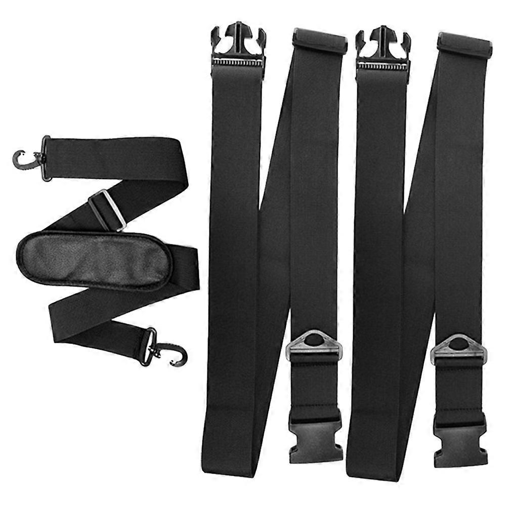 Surfboard Carry Strap Suitable For Canoe Kayak Surfboard Durable Buckles Black Easy To Use 1 Set
