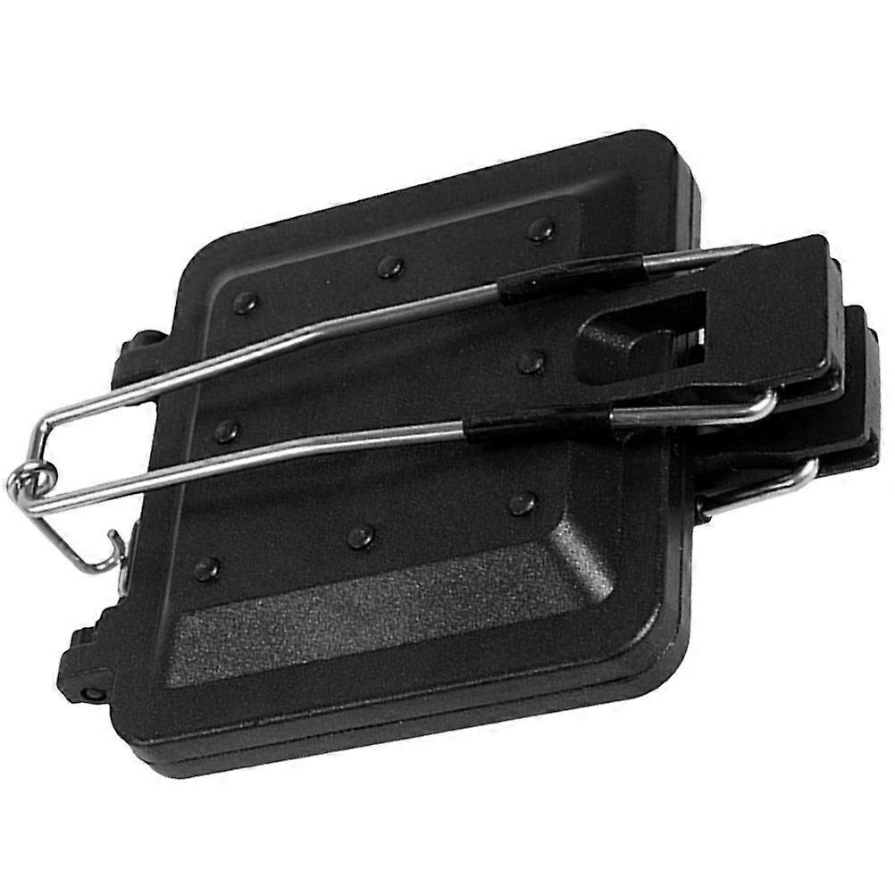 Black NonStick Sandwich Baking Pan for Kitchen Use Made of Aluminium Alloy Perfect for Toast and Pancakes