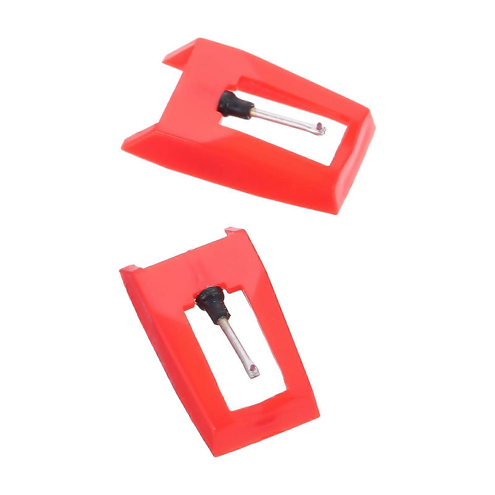 2PCS Record Player Needle Replacement Phonograph Gramophone Stylus Accessory