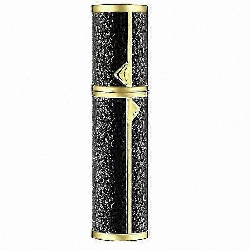Portable Refillable Empty Perfume Bottle, Travel Size Mini Cologne Atomizer Spray, 5ml, Black