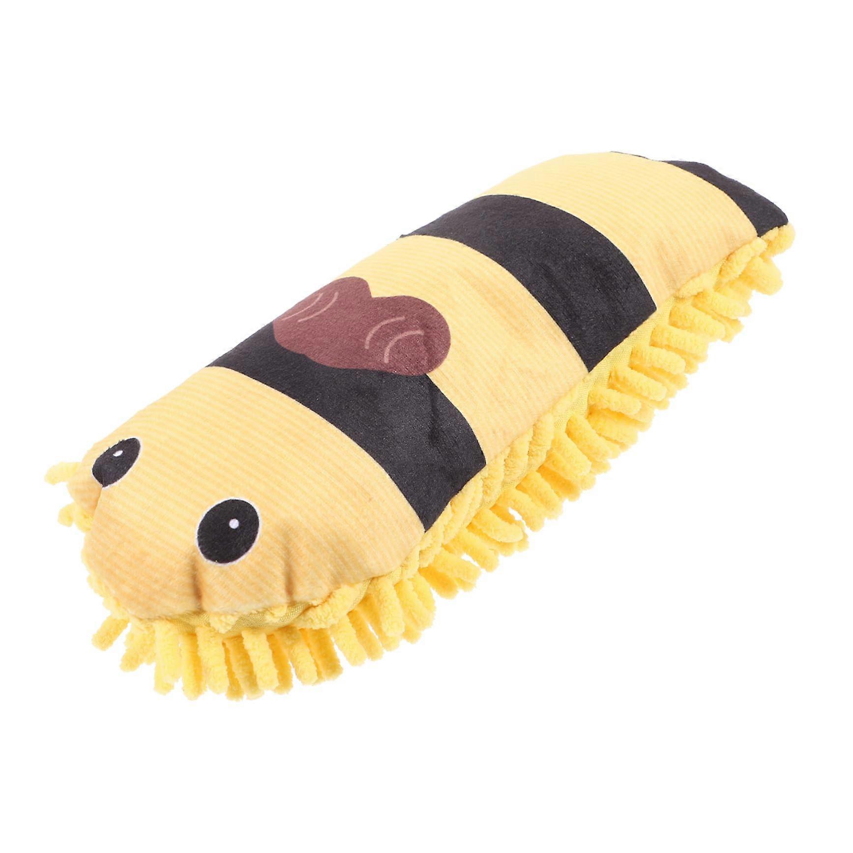Plush Dog Toy Dog Teething Toy Bee Shaped Plush Toy Interactive Fun Pet As Shown