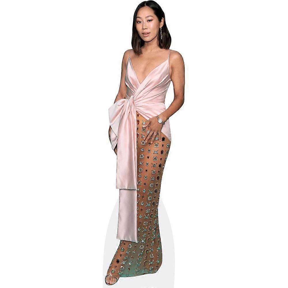 Aimee Song (pure rok) kartonnen uitsparing (levensgroot OF mini-formaat). Standee. Sta op.