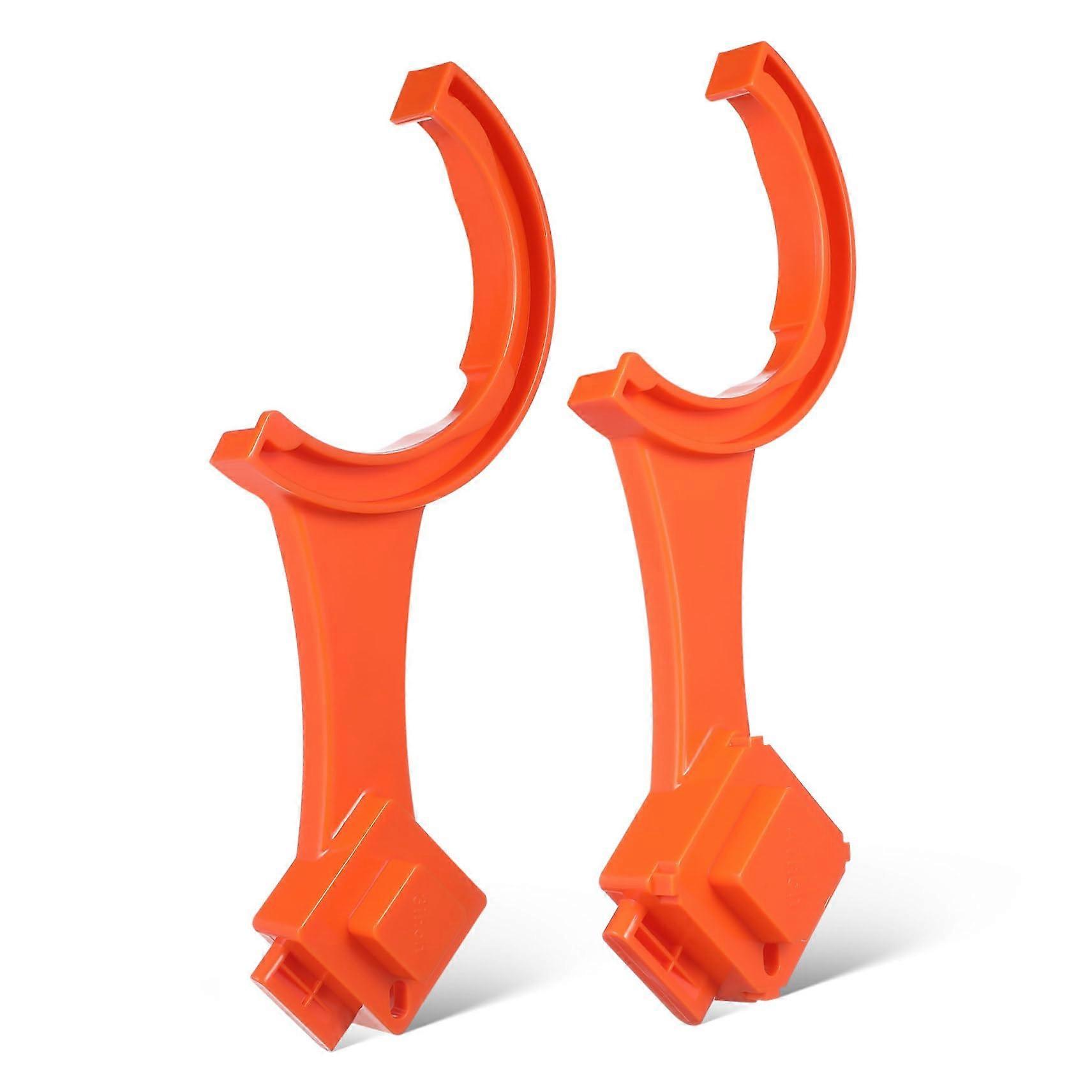 1 RV sewer hose key for camper with RV hose splitter, motorhome key, sewer cap attachments, motorhome sewer key, wastewater hose splitter, ABS orange
