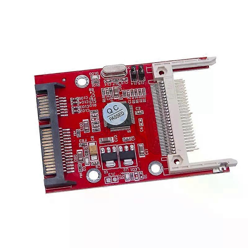 CF Card to SATA Adapter Compact Flash Memory Card Type I II to 25inch Serial ATA HDD Hard Disk Drive Converter