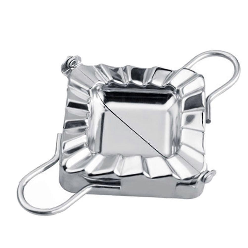 1pc Square Dumpling Wrapper Tool Stainless Steel Making Machine Dumpling Mould