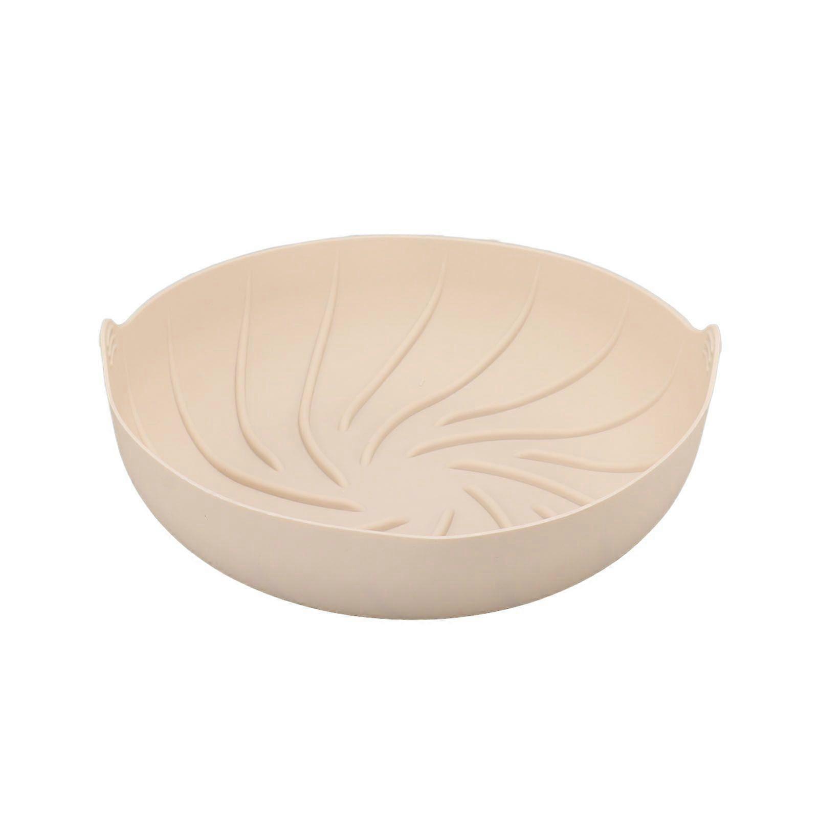 Large Round Silicone Fryer Liner, High Temperature Resistant Silicone Basket Liner for Instant Pot, Microwave Ovens