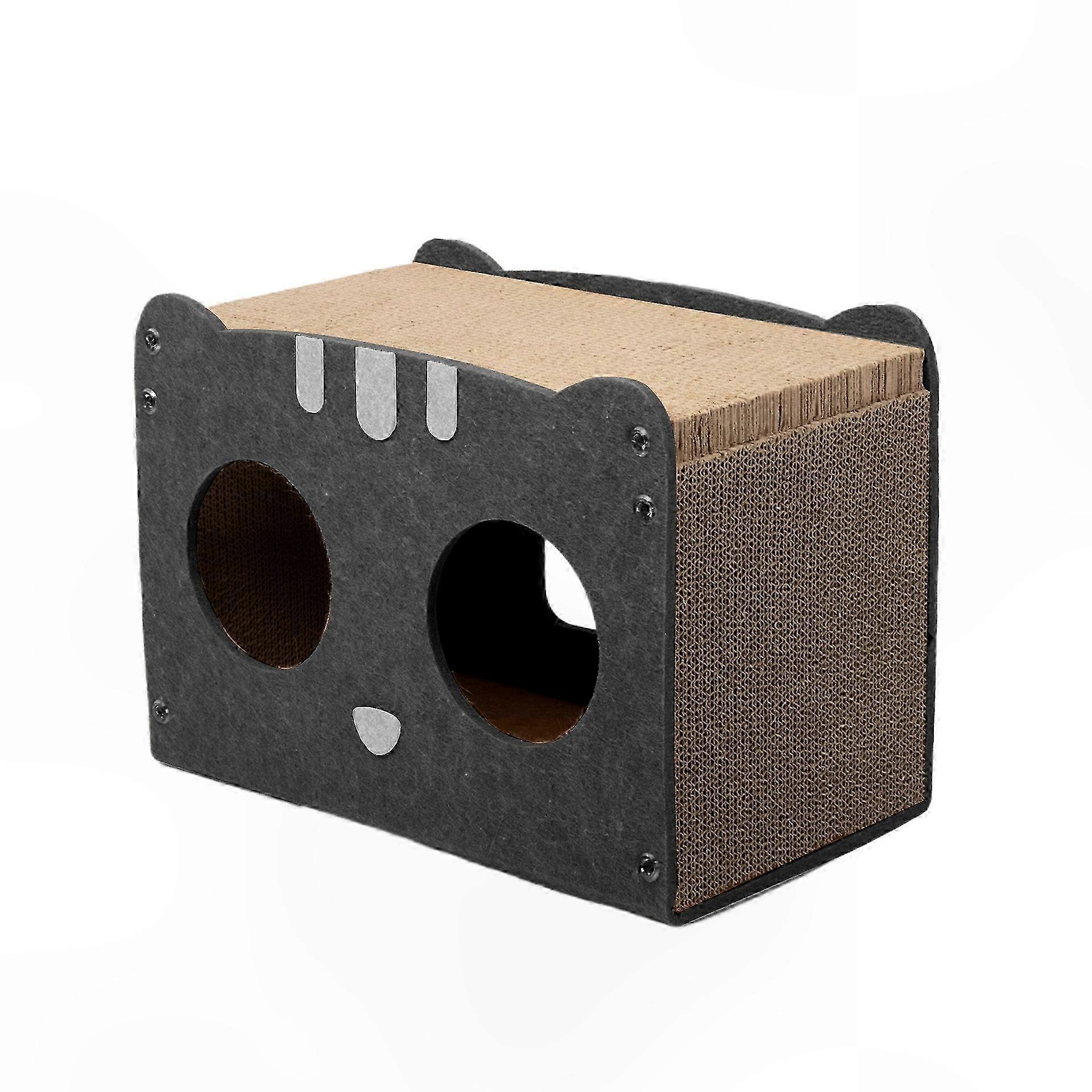 Durable Double Layer Cat Scratching Board with Vertical Design for Cats