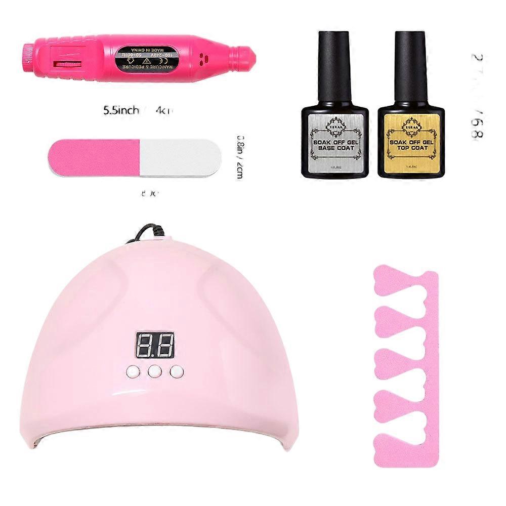 Nail art set, 36W quick-drying, PP plastic material, suitable for nail art set