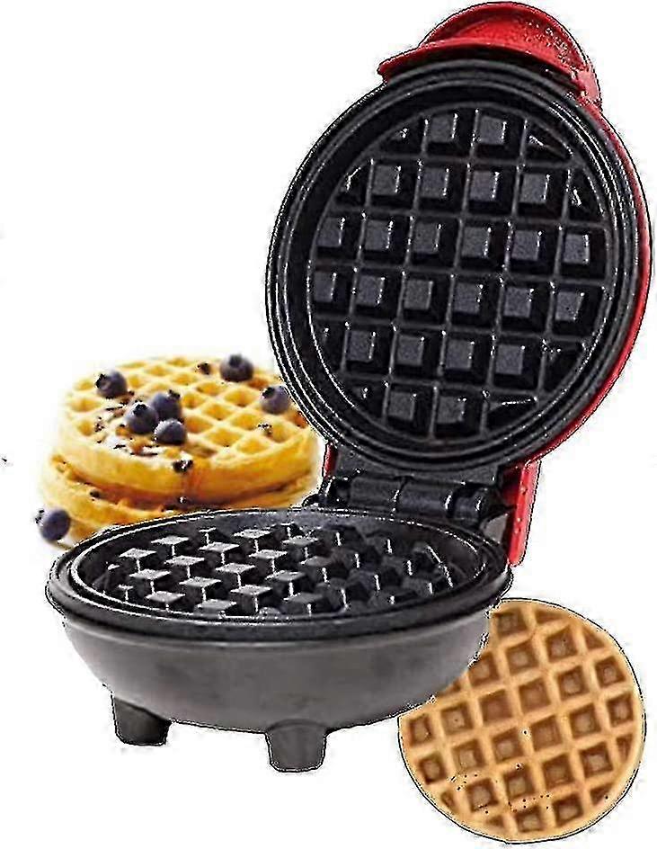 Mini Waffle Maker,portable Electric Round Mini Maker,the Mini Waffle Irons Ma
