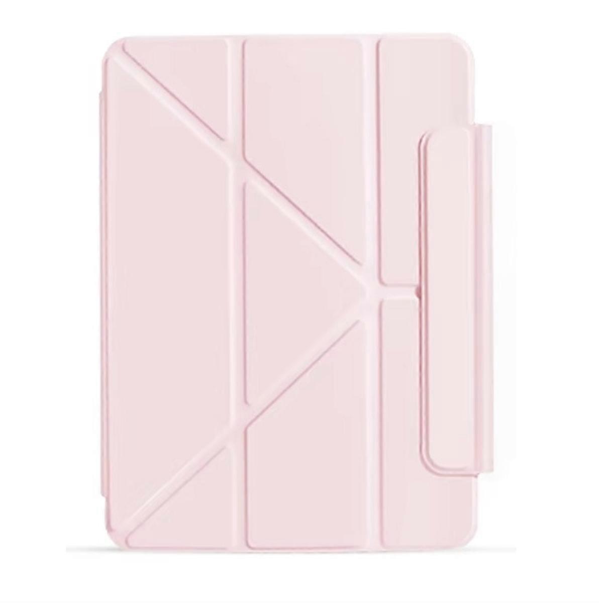 For Tablet Case 3+Y Folding Dual Sided Clip Air 2025 Pink