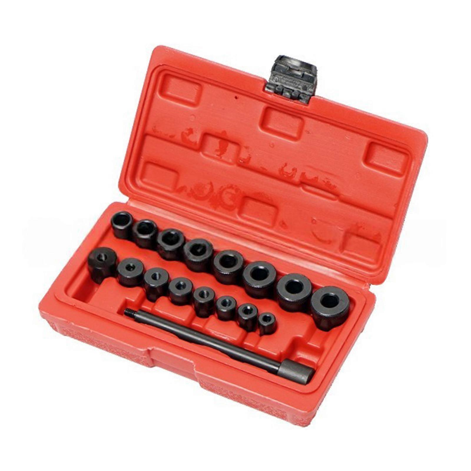 Universal Vehicle Heavy Duty Ergonomic Automotive Clutch Calibration Kit 17 Tool Carbon Steel Build 0.1mm Error Control Multicolor