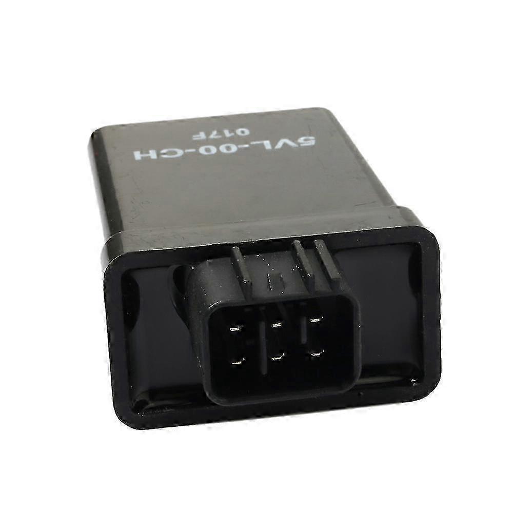 Motorcycle ignition device, suitable for YBR125, Euro I standard AC circuit, black plastic