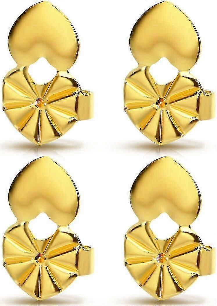 earring backs for droopy ears 2 pairs hypoallergenic