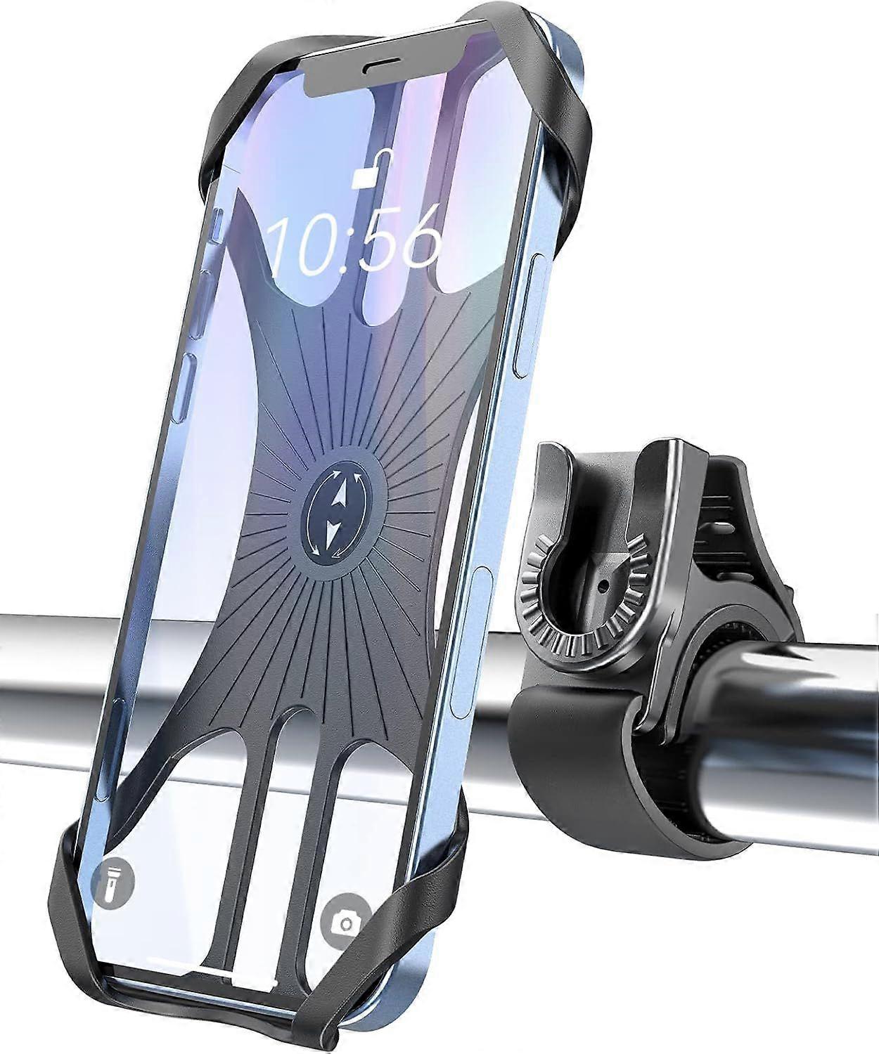 Bicycle phone holder, removable 360 adjustable bicycle phone holder
