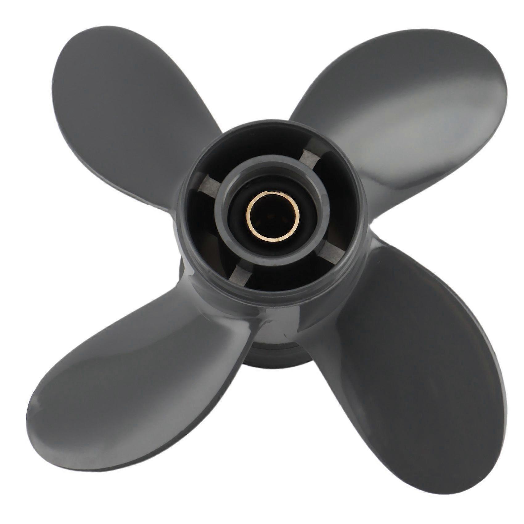 Propeller 4 Blade 9 1/4X10 for and Outboard BF8D/BF9.9D BF9.9/BF15A BF15D/BF20 8 Splines 58134-ZV4-
