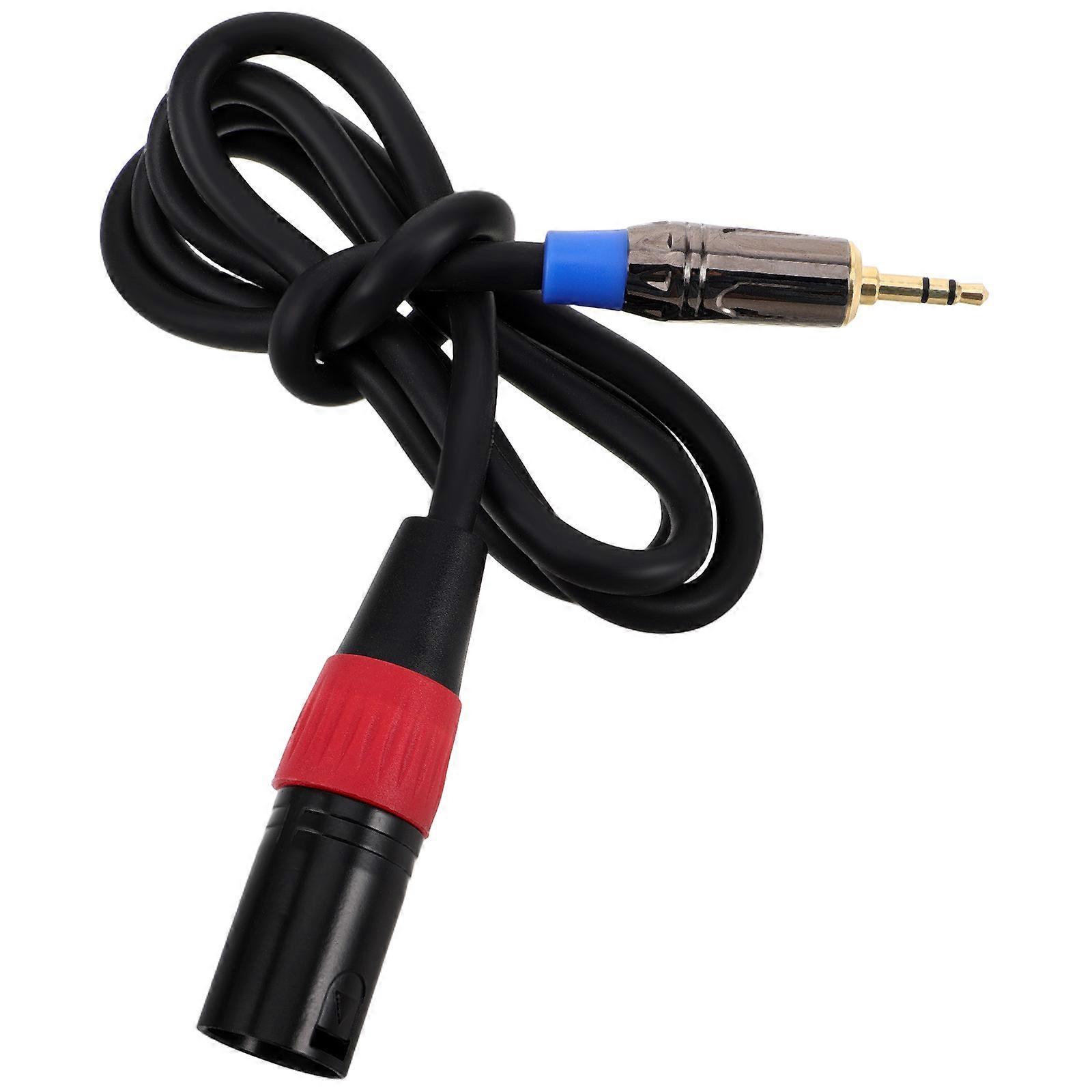 Microphone Audio Adapter Cable with Gold Plated Head for Stable Sound Transmission Multi Color 6.5
