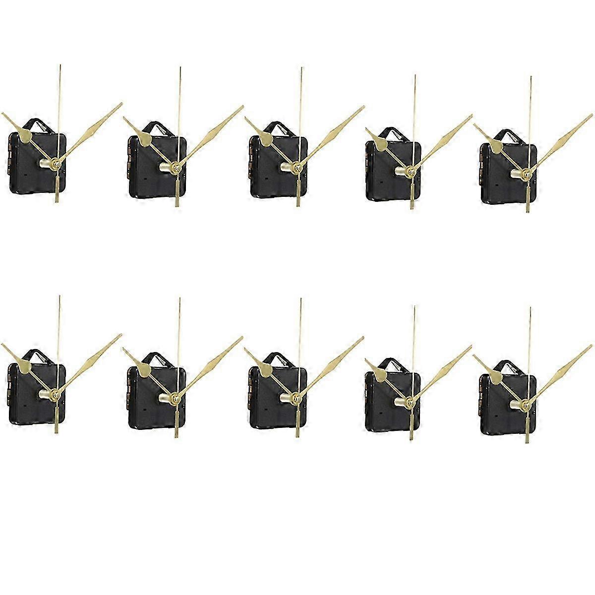 10 Set Quartz Clock Movement Hands Kits Wall Clock