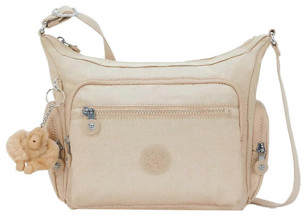 Kipling Gabbie Kleine Umhängetasche - Sparkled Beige