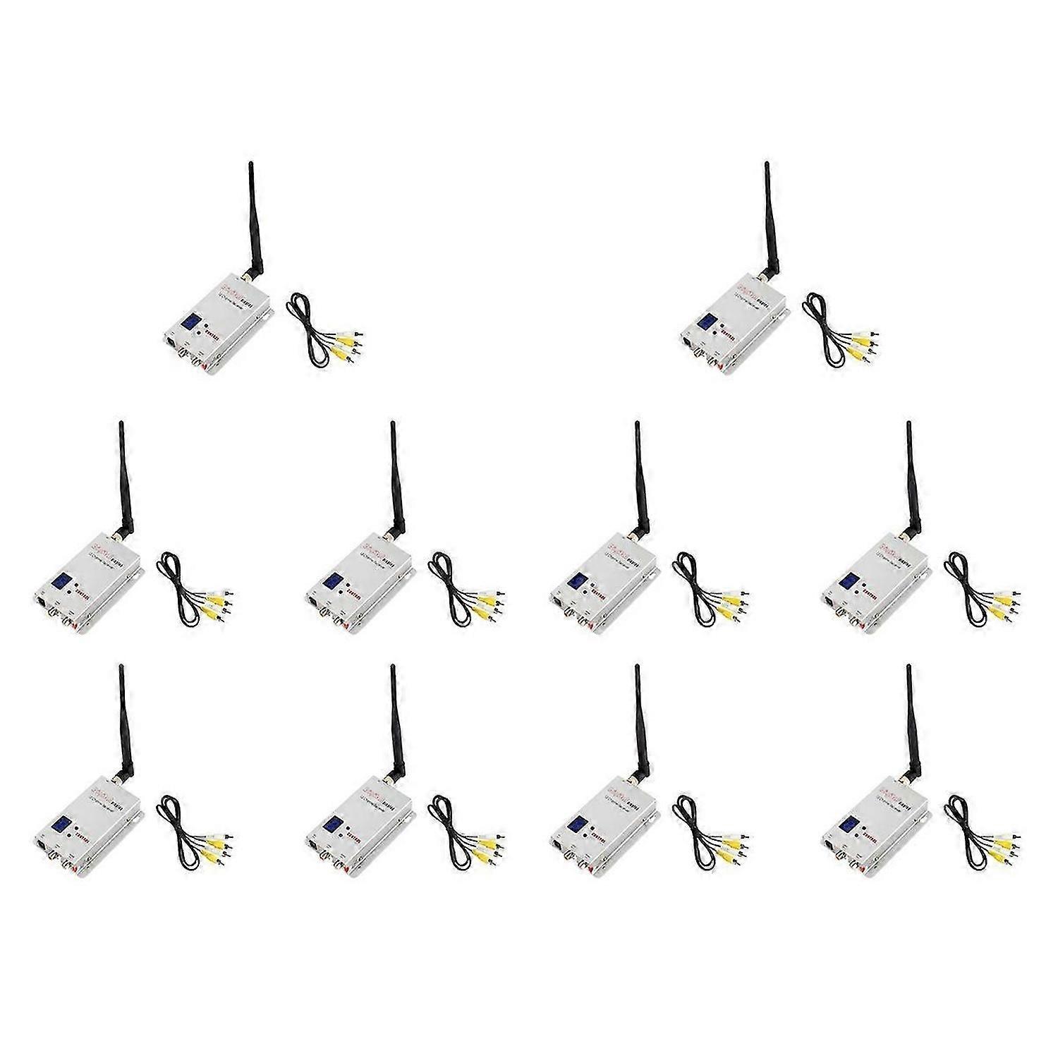 FPV 1.2G 1.3G VRX 12CH FPV Videoempfänger mit Digitalanzeige -92dbm