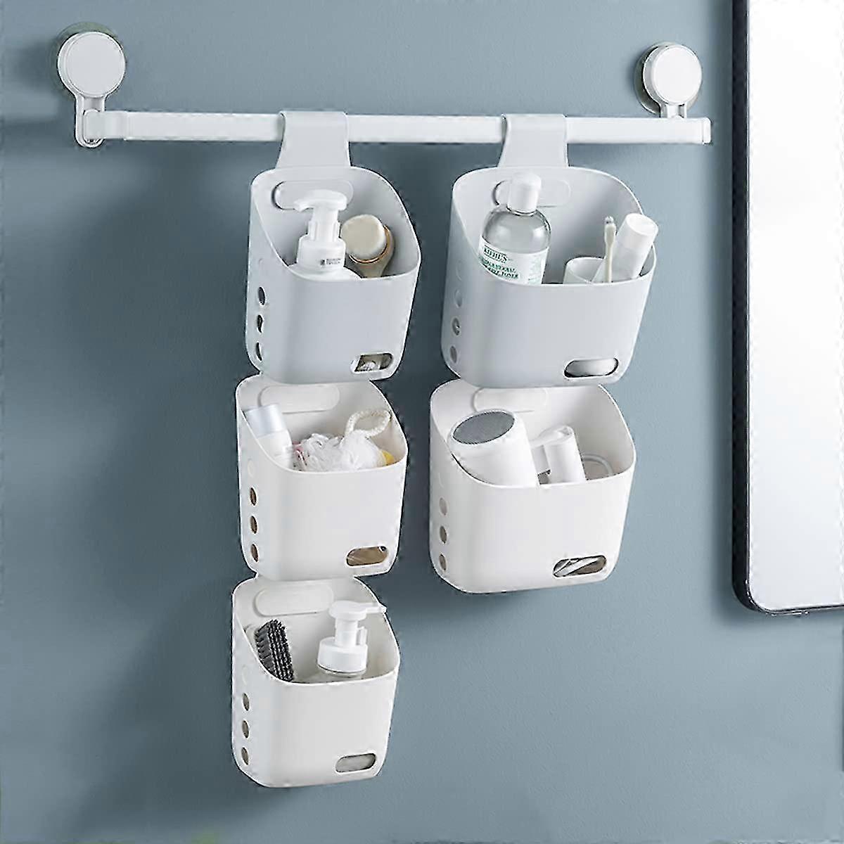 3 Pcs Hanging Shower Basket Caddy for Bathroom 2025